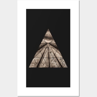 Geometric Triangle Design- Boardwalk Posters and Art